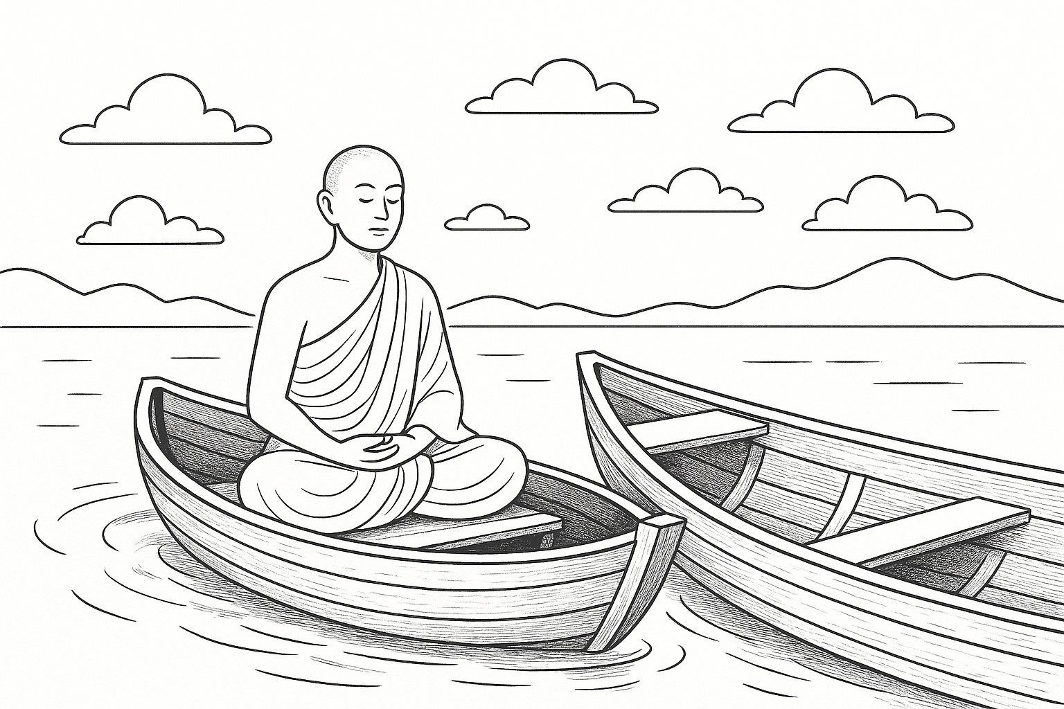 Monk Boat